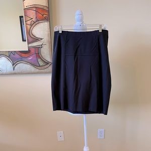Nick & Zoe Black Stretch Skirt, M
